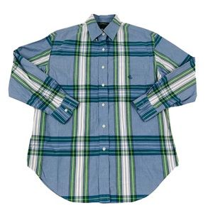 Lauren Ralph Lauren Spell Out Pocket Button Shirt